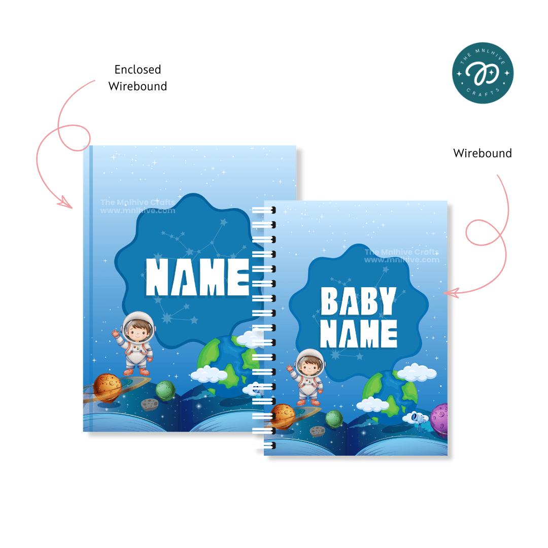 Personalized Baby Memory Keeper Space Adventure