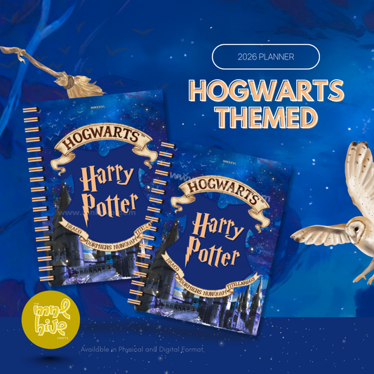 2026 Wizard School Themed Planner